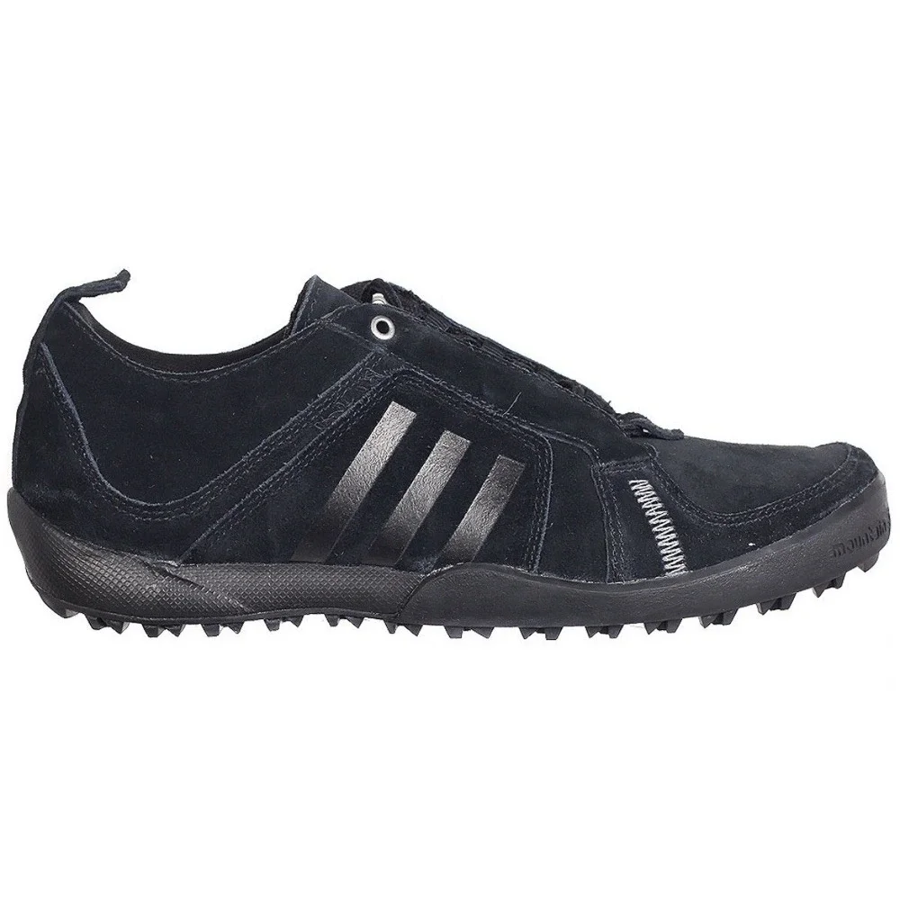 Adidas Anzee Low Lea Black Men Size 11‎ US Excellent  Suede Leather